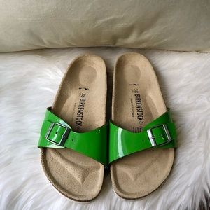Madrid Birkenstocks in Green